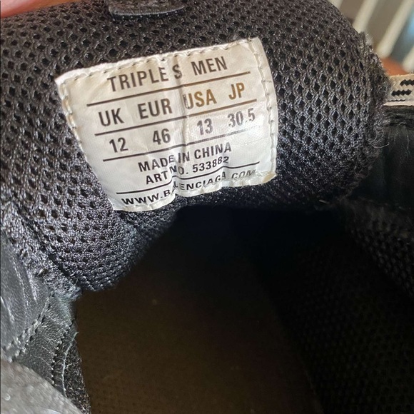 Balenciaga Triple S Trainers - Picture 7 of 8